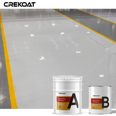 Dos revestimentos decorativos contínuos do assoalho da garagem de 100% resina de cola Epoxy transparente de alto brilho