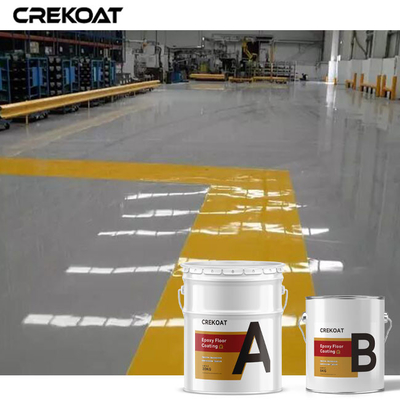Pintura resistente química do assoalho do revestimento da resina de cola Epoxy de dois componentes