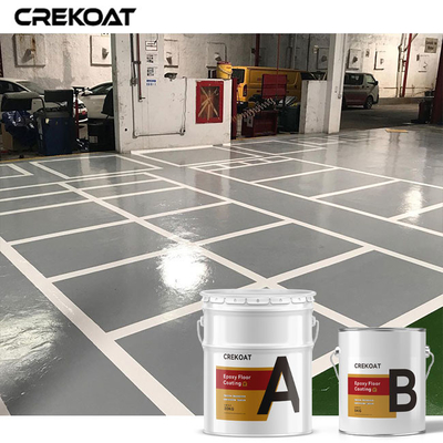 Auto industrial inodoro do revestimento do assoalho da cola Epoxy que nivela a pintura concreta do assoalho para o tráfego da empilhadeira