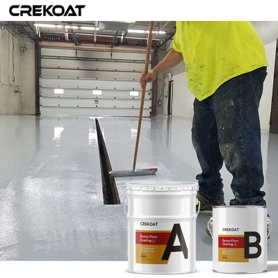 Auto que nivela a resina de cola Epoxy concreta da pintura do assoalho da garagem que pavimenta sistemas
