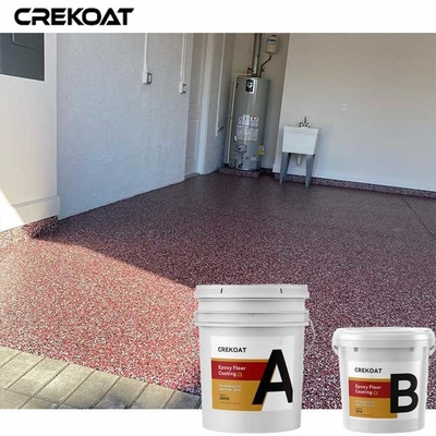 Assoalho da resina de cola Epoxy da transmissão do floco do vinil que reveste o sobretudo de Polyaspartic