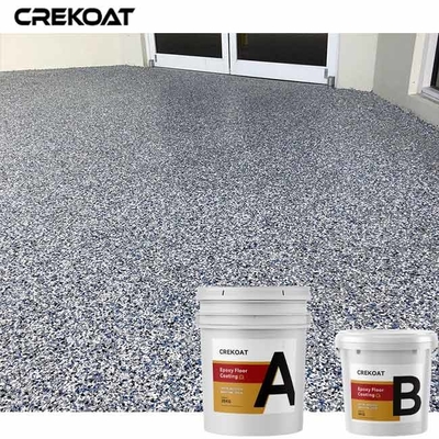 Do terraço contínuo do revestimento do assoalho da resina de cola Epoxy do floco de 100% superfície lisa Polyaspartic