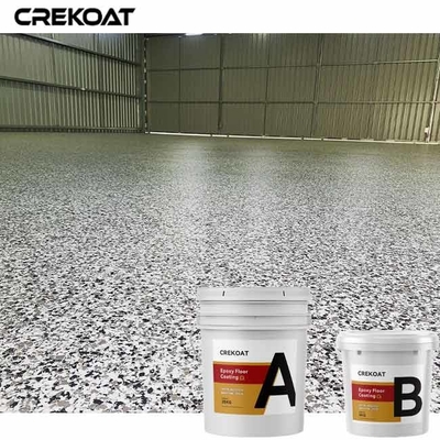Revestimento seguro do assoalho da resina de cola Epoxy dos flocos com cores e texturas feitas sob encomenda