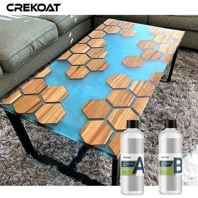 Superfícies duradouros de Crystal Clear Casting Resin For Art And River Tables Wood