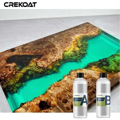 Resina de moldação do Tabletop lustroso do revestimento para a madeira de revestimento e bancadas concretas