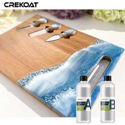 1:1 UV de alto brilho da proteção de Art Clear Epoxy Resin que mistura a relação pelo volume
