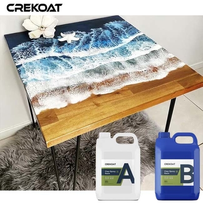 Instalação Rápida Indústria Deep Pour resina epoxi reflete maravilhas da natureza