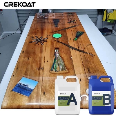 Contra arranhões de desgaste Deep Pour Epoxy Resin For Art Pieces Countertops duráveis