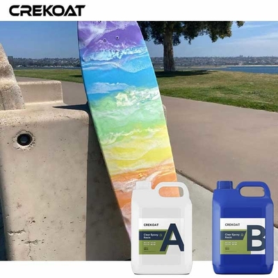 Resina Epoxídica Resistente a UV Epoxídica Limpa Para Fundir Camadas Espessas Tabelas de Rio