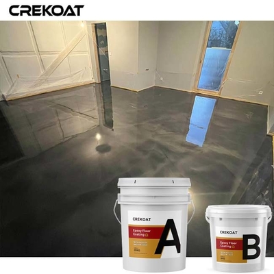Assoalho metálico da cola Epoxy do preto da parte alta que reveste o anti deslizamento para a casa