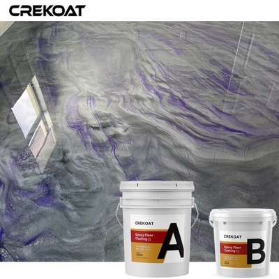 Cola Epoxy metálica do olhar de mármore do granito para pintar texturas feitas sob encomenda da cor