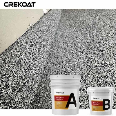 O revestimento do assoalho do floco da cola Epoxy de MSDS para a segurança aumentada concreta suporta cargas pesadas