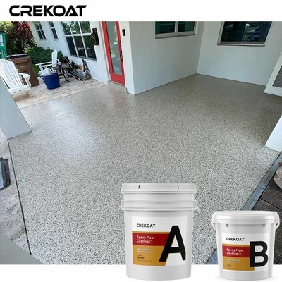 Elegância varejo amigável de Art Epoxy Flake Floor Coating Eco da versatilidade