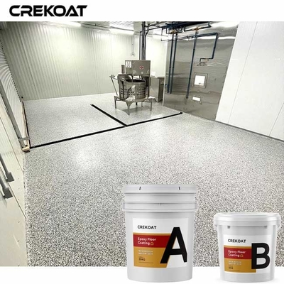 O revestimento sem emenda do assoalho do floco da cola Epoxy resiste o trânsito químico e intenso