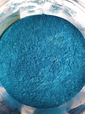 Partículas maiores Pigmento de resina epoxi Azul oferece efeitos mais pronunciados
