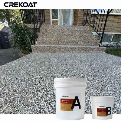 Alta resistência UV Polyaspartic revestimento de piso baixo odor durante a aplicação