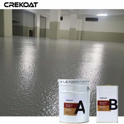 O revestimento de piso epoxi de construção alta cria camadas de proteção grossas para uso pesado