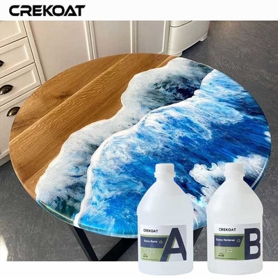1/1 Resina Epoxídica Ideal para a Criação de Tabelas de Rio de Resina Personalizadas