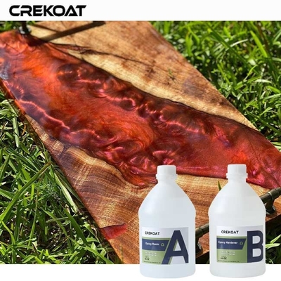 Estabilidade UV Deep Pour Epoxy Resin Finish Brilhante para uma aparência luxuosa