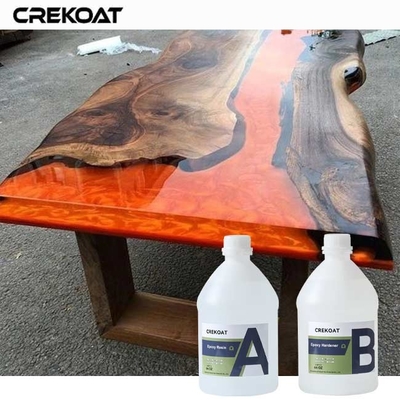 Auto-nivelação Deep Pour Epoxy Resin Retensão de alto brilho para brilho duradouro